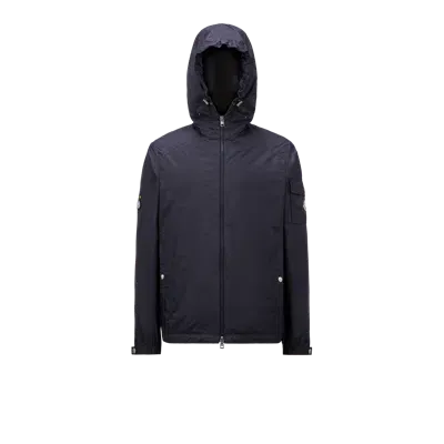 Moncler Genius Veste Imperméable Etiache Inter X Moncler In Blue