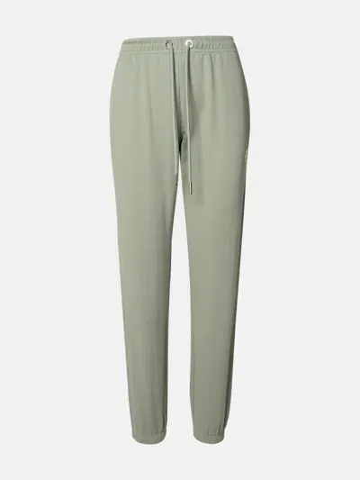 Moncler Green Cotton Track Pants