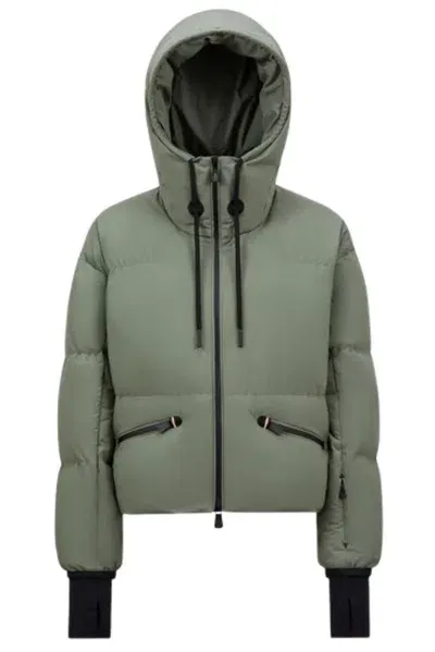 Moncler Grenoble Allesaz Ski Down Jacket In Green