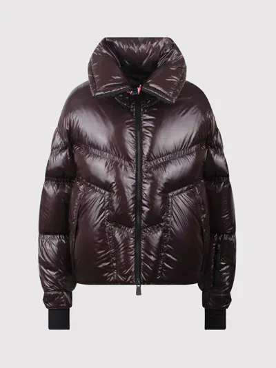 Moncler Cluses Down Jacket In Brown