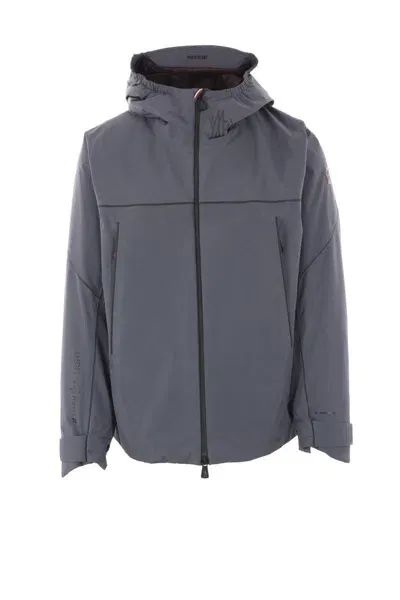 Moncler Grenoble Coats In Grey