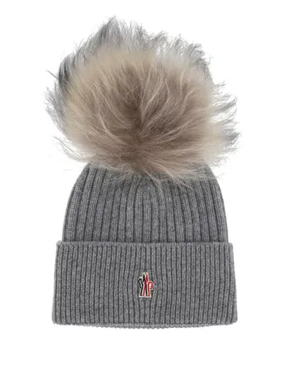 Moncler Grenoble Hats In Grey