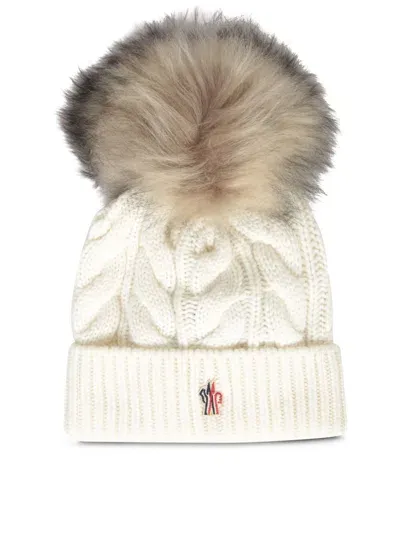 Moncler Grenoble Hats In White