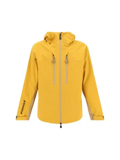 Moncler Grenoble Jackets In Yellow