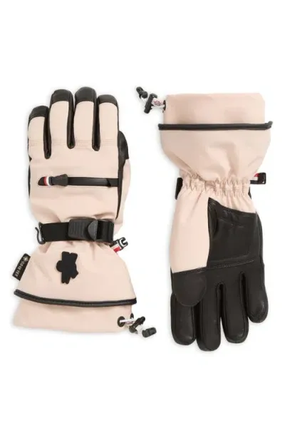 Moncler Grenoble Reusch Grenoble Ski Gloves In Light Pink