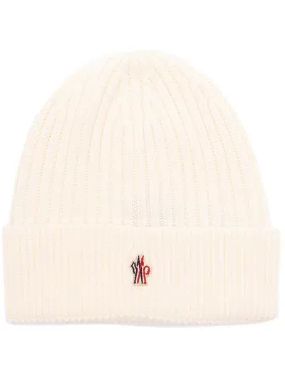 Moncler Grenoble Tricot Beanie Accessories In White