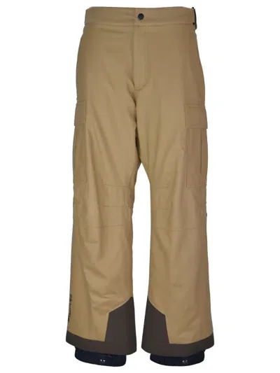 Moncler Grenoble Trousers In Brown