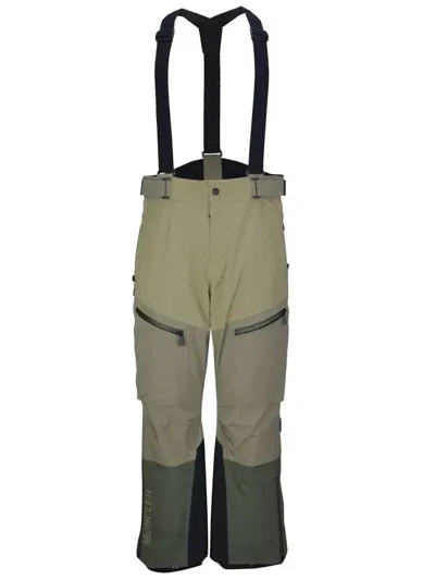 Moncler Grenoble Trousers In Green