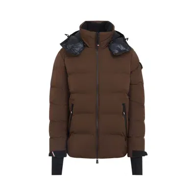 Moncler Grenoble Wintercoat In Brown