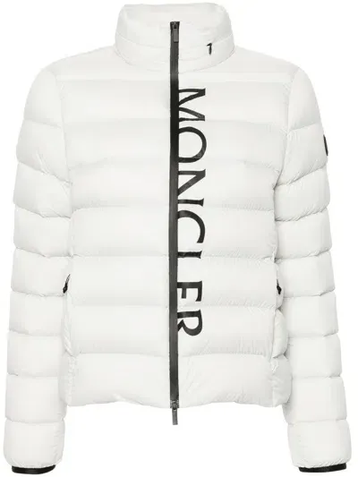 Moncler Cerces Puffer Jacket In White