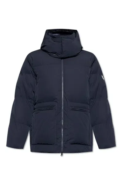 Moncler Habagat Down Jacket In Navy