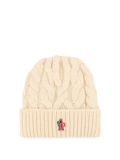 Moncler Hat In Beige