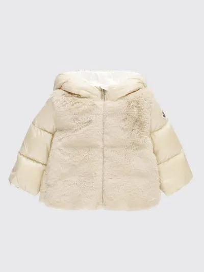 Moncler Babies' Jacket  Kids Color Beige In Neutral