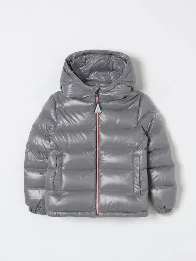 Moncler Jacket  Kids Color Grey In Gray