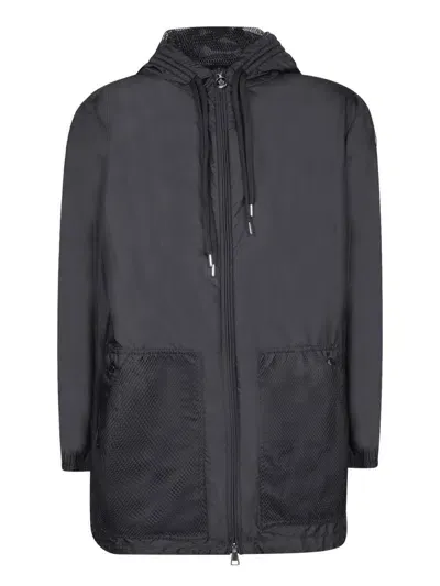 Moncler Jackets In Black