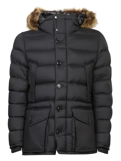 Moncler Jackets In Black