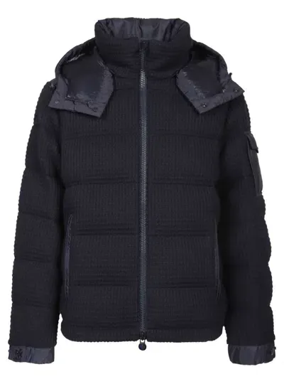 Moncler Jackets In Blue