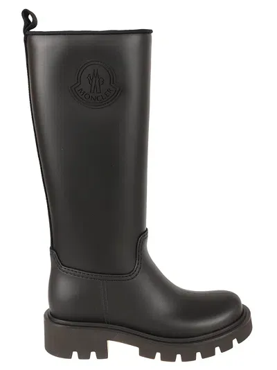 Moncler Kickstream High Boots In Black