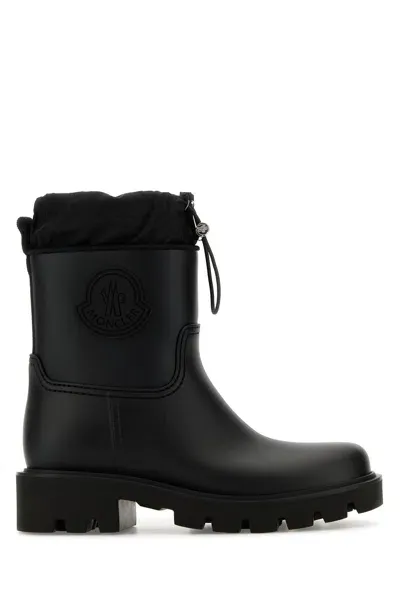 Moncler Kickstream Rain Boots-41 Nd  Female In Black