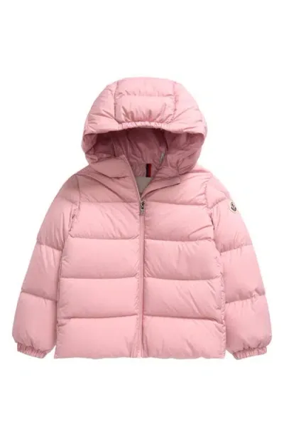 Moncler Kids' Sharon Down Puffer Jacket In Rose Pink