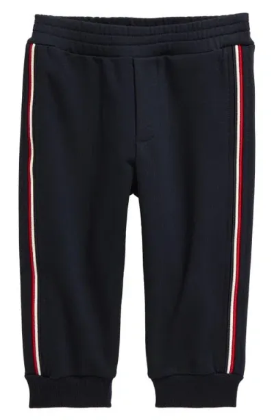 Moncler Kids' Side Stripe Joggers In Blue