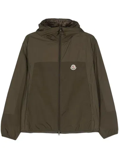 Moncler Kona Tech Jacket In Olive Green