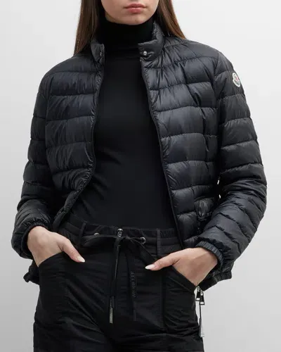 Moncler Lans Puffer Jacket In Black