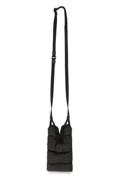 Moncler Shoulder Bags In Black