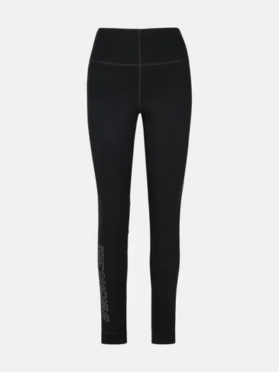 Moncler Leggings In Black Nylon Blend