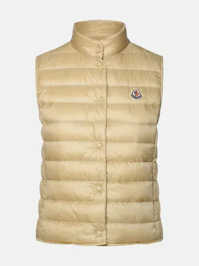 Moncler 'liane' Beige Polyamide Vest