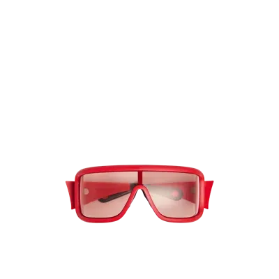 Moncler Lunettes De Soleil Snowseeker In Rouge