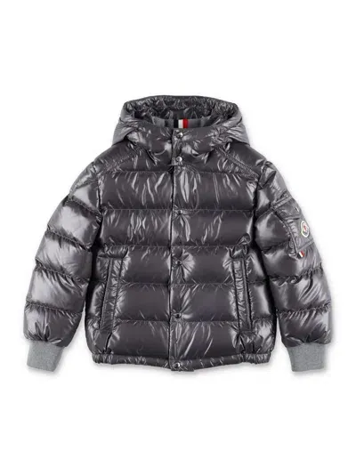 Moncler Kids' Manaem Jacket In Charcoal