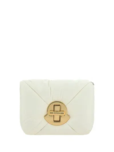 Moncler Mini Puff Shoulder Bag In White