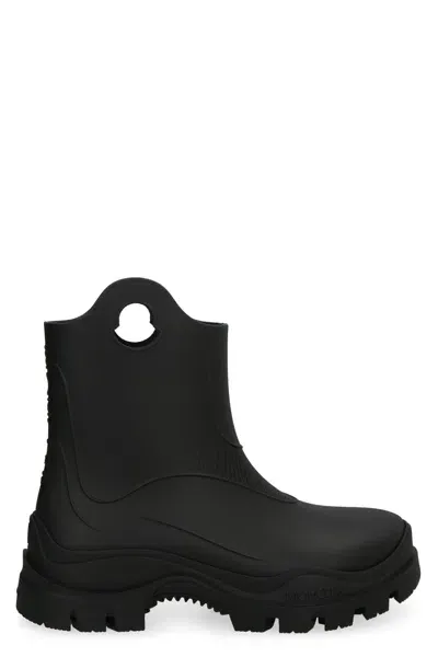 Moncler Misty Rain Boots In Black