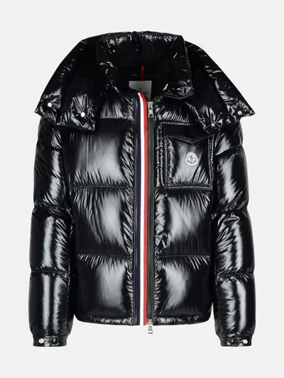 Moncler 'montbeliard' Black Nylon Down Jacket