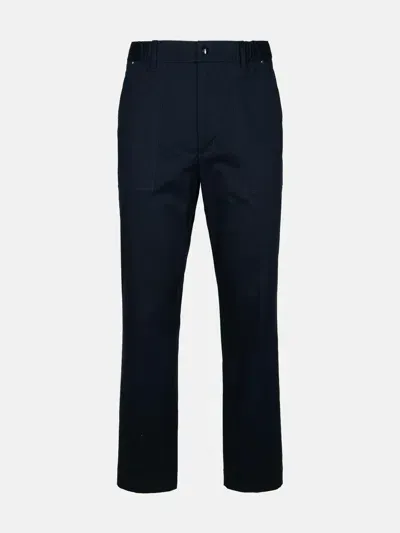 Moncler Navy Cotton Trousers