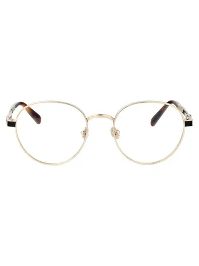 Moncler Optical In 032 Oro Pallido Lucido