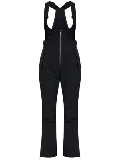 Moncler Technical Stretch-nylon Ski Suit In Black