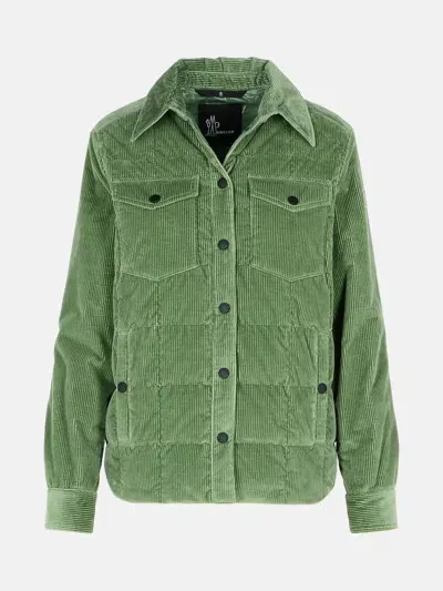 Moncler 'paulet' Green Cotton Jacket