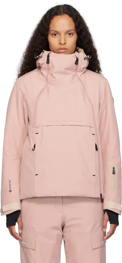 Moncler Pink Cp Ampay Down Jacket In 51l Phard