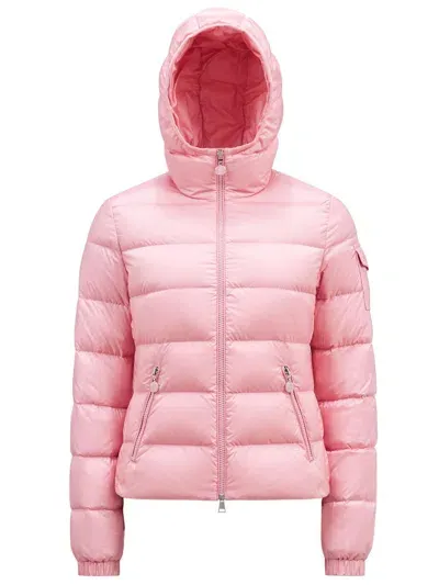 Moncler Pink Short Down Jacket For Women