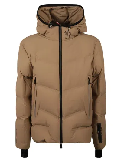 Moncler Pocket Zip Padded Jacket In Multi