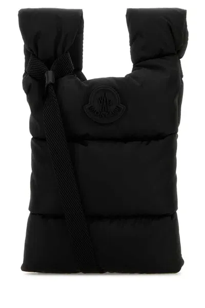 Moncler Shoulder Bags In Black