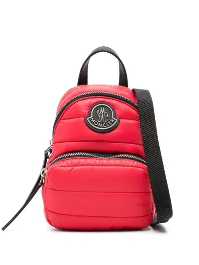 Moncler Small Kilia Cross Body Bag In Red