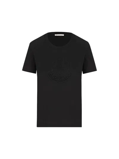 Moncler T-shirts And Polos In Black