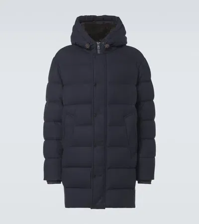 Moncler Talamini Down Parka In Blue