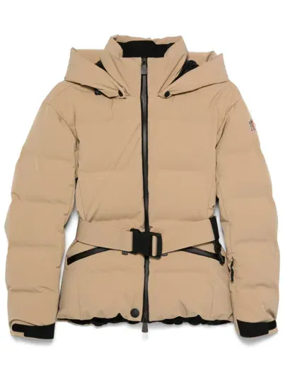 Moncler Tolima Ski Jacket In Beige