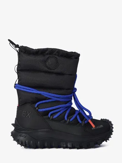 Moncler Trailgrip Apres High Boot In Black