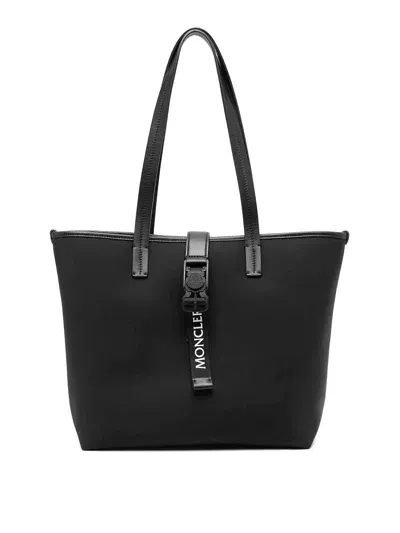 Moncler Trick Tote Bag In Black