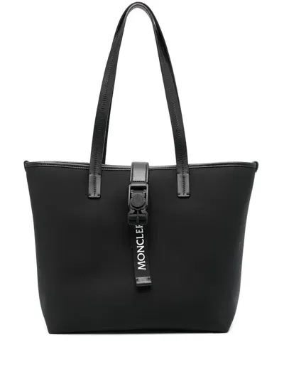 Moncler Trick Tote Bag In Black